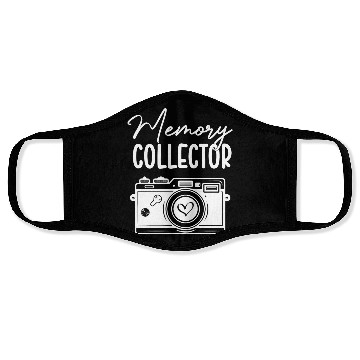 Discover Funny Camera photography quote gift Face Masks