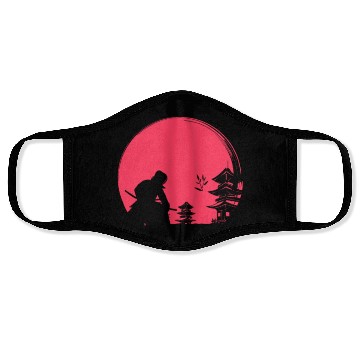 Discover Kendo Samurai Martial Arts Face Masks