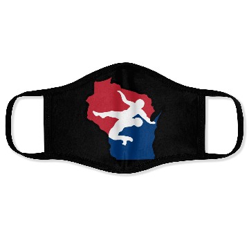 Discover Wisconsin Wrestling Face Masks