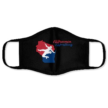 Discover Wisconsin Wrestling Face Masks