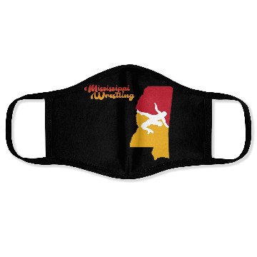 Discover Mississippi Wrestling Face Masks