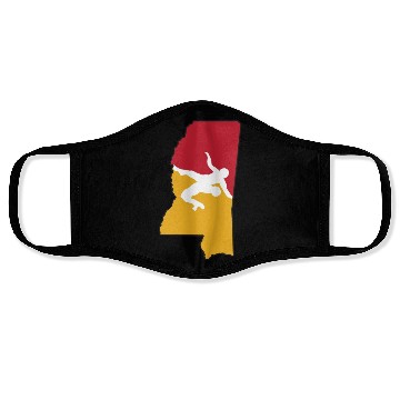 Discover Mississippi Wrestling Face Masks