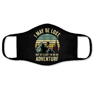Discover Hiking Camping Mountain Hiker Face Masks