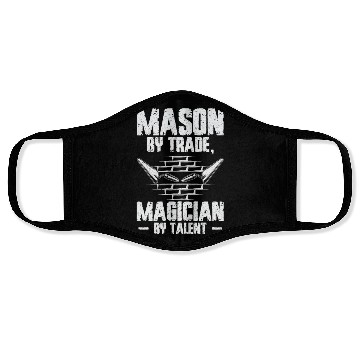 Discover Bricklayer Brick Mason Masonry Face Masks