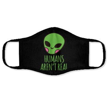 Discover Humans Aren t Real Alien Head Face Masks