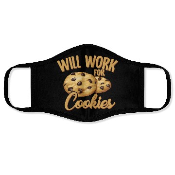 Discover Will Work For Cookies Biscuits Chocolate Sweet Face Masks
