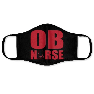 Discover OB Nurse Design RN Perinatal Nurses Nursing Face Masks
