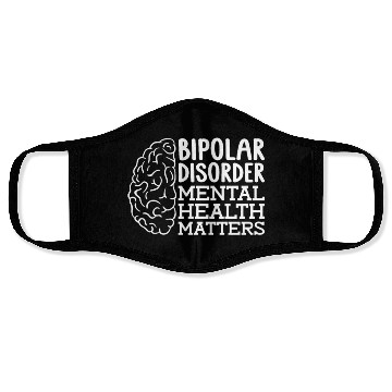 Discover Psychology Psychologist Bipolar Face Masks