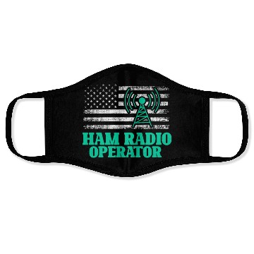Discover Ham Radio Operator Face Masks