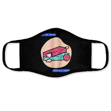 Discover Popsicle Lover For Ice Cream Food Lover Face Masks