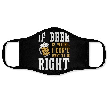 Discover Beer Lover Brewery Drinker Funny Drinking Alcohol Face Masks