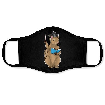 Discover Squirrel As Teacher With Book Face Masks