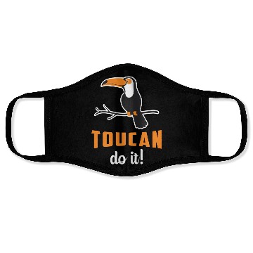 Discover Toucan Do It Bird Watcher Watching Retro Toucans Face Masks