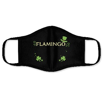 Discover Flamingo - St. Patrick's Day Face Masks