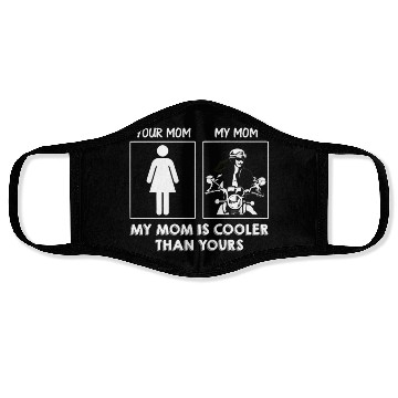 Discover MY MOM Love Motorcycle Face Masks
