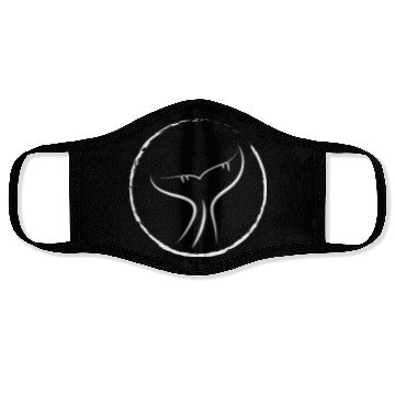 Discover Due tone whale tail Face Masks