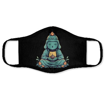 Discover Meditating buddha Face Masks