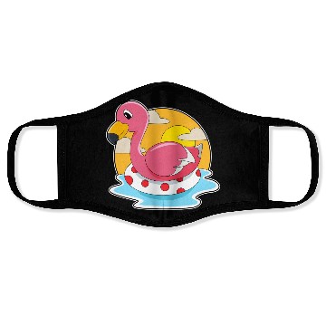 Discover Flamingo At Swimming With Lifebuoy Face Masks