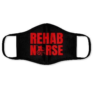 Discover Rehab Nurse Physical Therapy Team Face Masks