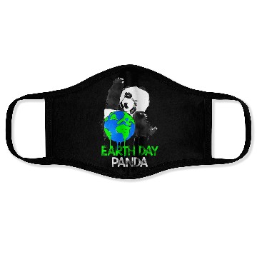 Discover Earth Day Panda Face Masks