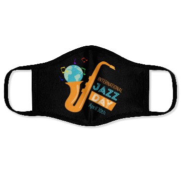 Discover Jazz music improvisation festival Face Masks