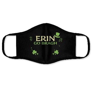 Discover Erin go bragh - St. Patrick's Day Face Masks