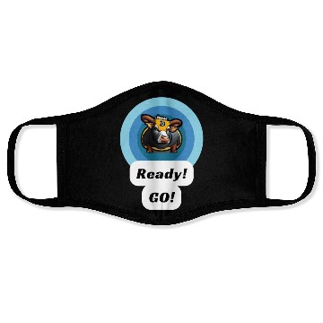Discover Bitcoin Ready Go Face Masks