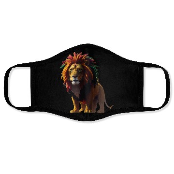 Discover Rasta Lion Face Masks