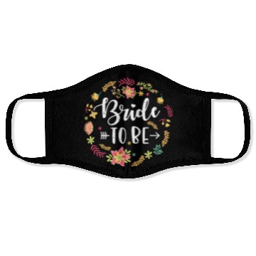 Discover bride to be I bachelorette party Face Masks