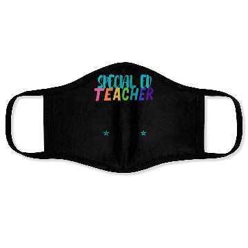 Discover Special Ed Teacher Only Because Full Time Multi Face Masks