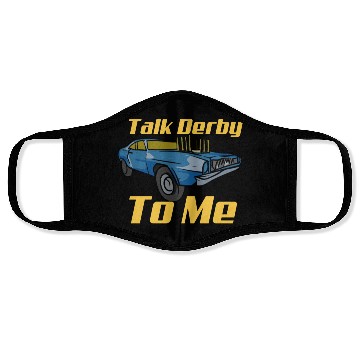 Discover Demolition Derby Car Demo Derby Driver Face Masks