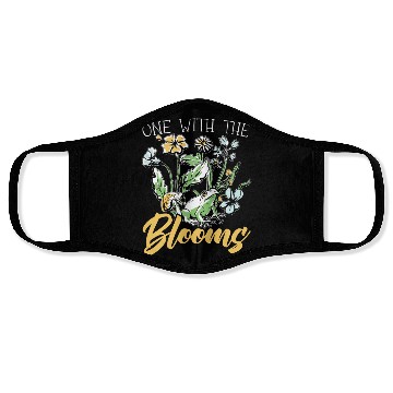 Discover Cottagecore Mushroom Aesthetic Nature Conservation Face Masks