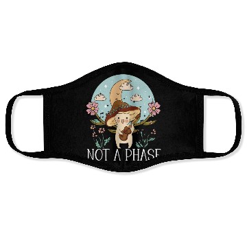 Discover Cottagecore Mushroom Aesthetic Nature Conservation Face Masks