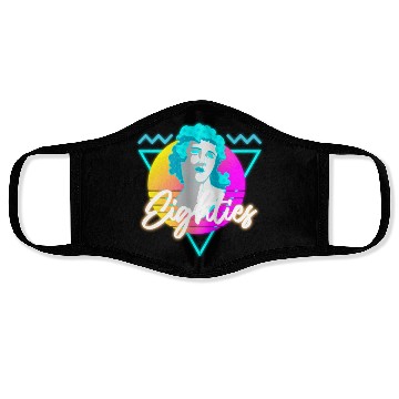 Discover Retro Disco Nostalgia Neon Face Masks