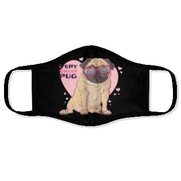 Discover Very Sweet Pug Face Masks