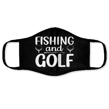 Discover Fishing and Golf Face Masks