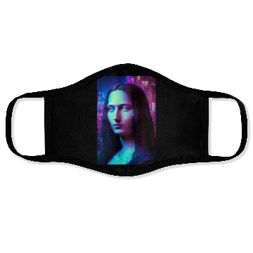 Discover Mona lisa in future Face Masks