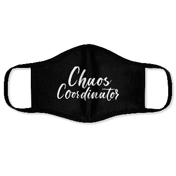 Discover Chaos Coordinator Face Masks
