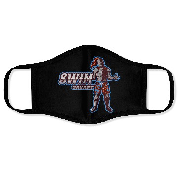 Discover Swim Savant | Knight With Swim Trunks Face Masks