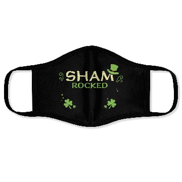 Discover Sham Rocked - St. Patrick's Day Face Masks