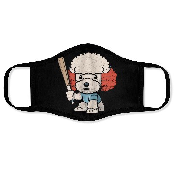 Discover Baseball Dog Baseball Player Baseball Coach Face Masks