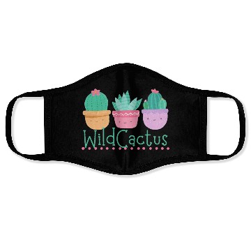 Discover Wildflowers and cactus Face Masks