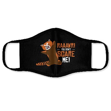 Discover Red Panda Animal Lover Cute Animal Nature Wildlife Face Masks