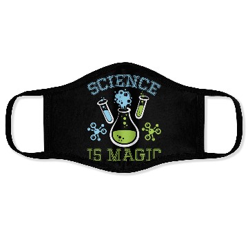 Discover Science Is Magic I Chemistry Face Masks