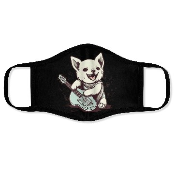 Discover Guitar-Cat Face Masks