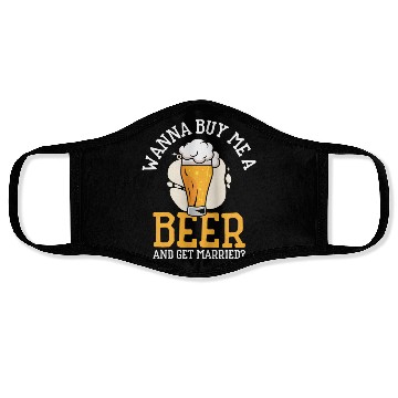 Discover Drinking Beer Lover Couple Relationship Beer Drink Face Masks
