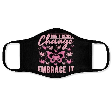 Discover Entomologist Butterfly Insect Nature Change Face Masks