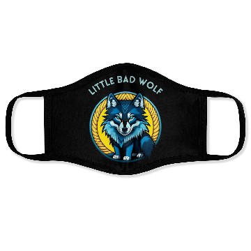 Discover Little Bad Wolf Graphic Face Masks
