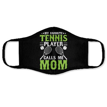 Discover MY FAVORITE TENNIS PLAYER Face Masks