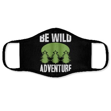 Discover Be Wild Adventure Face Masks